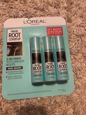 L'Oréal Magic Root Cover Up Spray Trio - Dark Brown